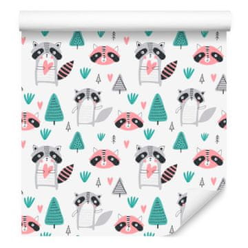 Tapeta z dekorativnim vzorcem v skandinavskem slogu 50x1000 cm