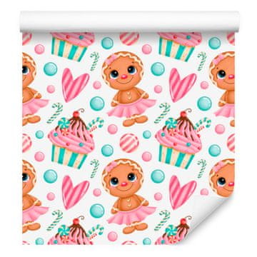 Tapeta z dekorativnim vzorcem za dnevno sobo in spalnico 50x1000 cm