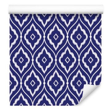 Tapeta z vintage ornamenti v vintage slogu za dnevno sobo in spalnico 50x1000 cm