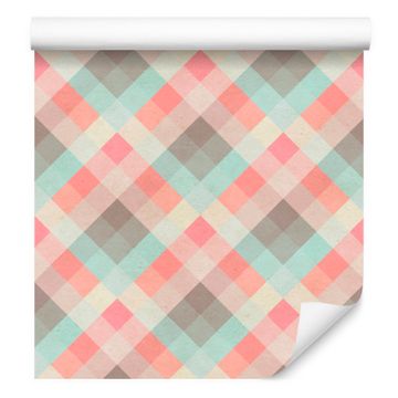 Diamantna tapeta v retro slogu za dnevno sobo in spalnico 50x1000 cm