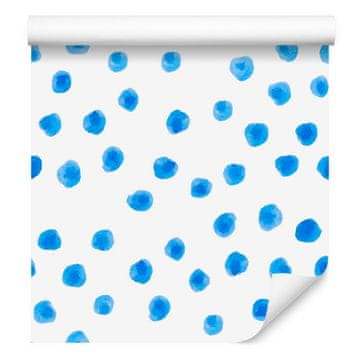Tapeta s poslikanimi krogi za dnevno sobo in spalnico 50x1000 cm