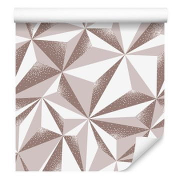 3D tapeta z geometrijskim vzorcem za dnevno sobo in spalnico 50x1000 cm