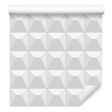 Optično moderna in karo tapeta za dnevno sobo in spalnico 50x1000 cm