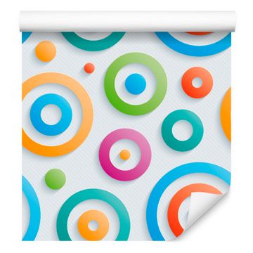 3D tapeta z modernim geometrijskim vzorcem za dnevno sobo in spalnico 50x1000 cm