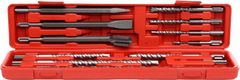 Kraft&Dele Komplet 9 svedrov S4 + 3 dleta SDS+, 12 kosov, KD10206