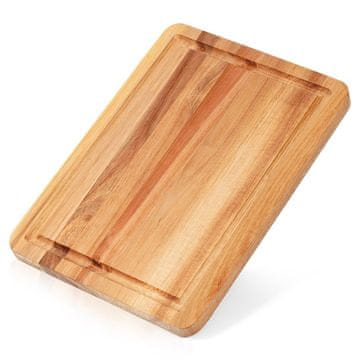 Northix Lesena deska za rezanje in serviranje 28x20 cm