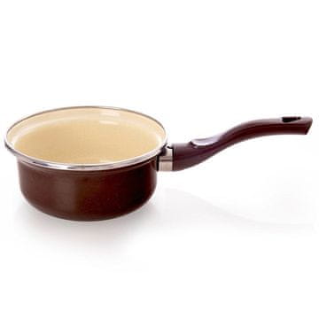 Northix RJAVA emajlirana kozica 14 cm, 620 ml