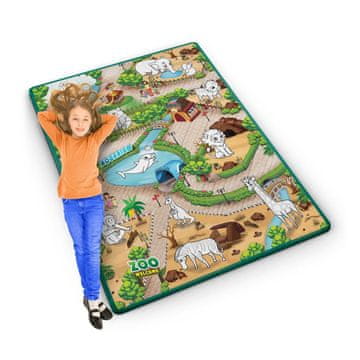 Northix Oporni vložek za kopanje dojenčka Ricokids belo-moder