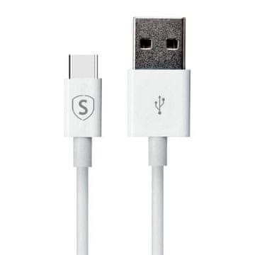 Sign USB-C kabel za hitro polnjenje 2,4 A, 0,25 m - bel