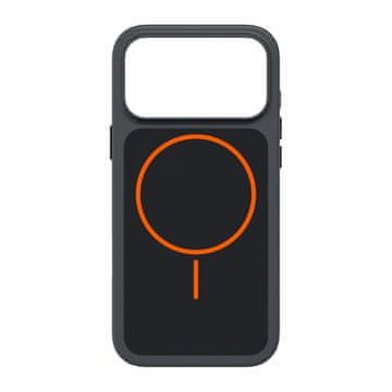 SBS SBS D3O Core MagSafe ovitek za iPhone 18 Pro / 17 Pro - črn/oranžen