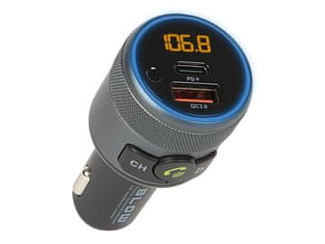 FM BLOW FM oddajnik Bluetooth 5.1, QC3.0 + PD 24W