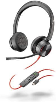 slomart POLY Blackwire 8225 Stereo slušalke, USB-C/A, 8X223AA
