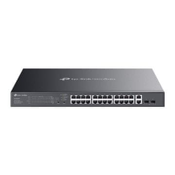 slomart TP-LINK ES228GMP Mrežni preklopnik - Gigabit, PoE+, 24 portov