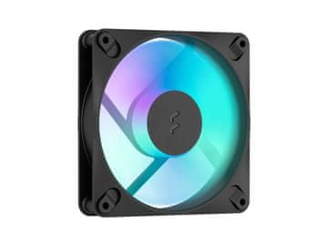 Dynamic Fractal Design Dynamic 3 12 RGB Reverse ventilator 120mm, črn