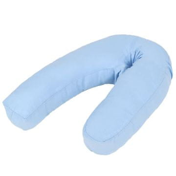 Vidaxl Nosečniški vzglavnik J-oblike 54x(36-43) cm