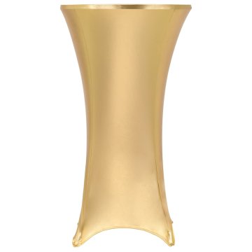 Vidaxl Pregrinjala za mizo 2 kosa raztegljiva 60 cm zlata