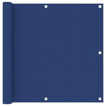 Vidaxl Balkonsko platno modro 90x300 cm oksford blago