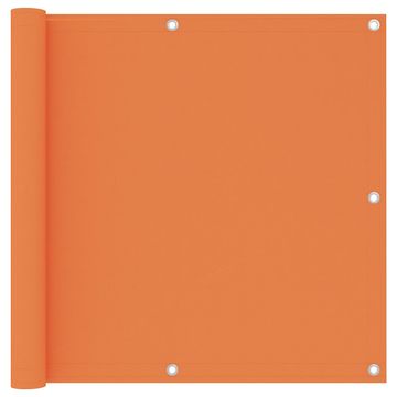 Vidaxl Balkonsko platno oranžno 90x500 cm oksford blago