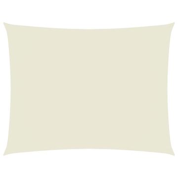Vidaxl Senčno jadro oksford blago pravokotno 2,5x3,5 m krem