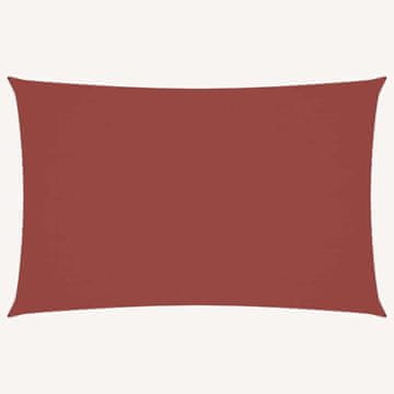 Vidaxl vidaXLX Senčno jadro oksford blago pravokotno 2,5x5 m terakota