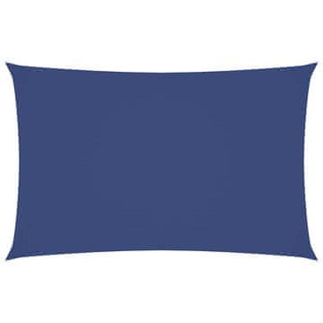 Vidaxl Senčno jadro oksford blago pravokotno 2,5x5 m modro