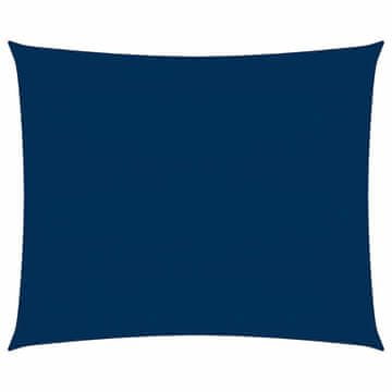 Vidaxl Senčno jadro oksford blago pravokotno 3x5 m modro