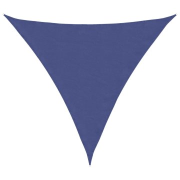 Vidaxl Senčno jadro oksford blago trikotno 3,6x3,6x3,6 m modro