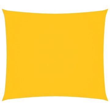 Vidaxl Senčno jadro oksford blago pravokotno 2x2,5 m rumeno
