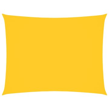 Vidaxl Senčno jadro oksford blago pravokotno 3x4,5 m rumeno
