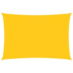 Vidaxl Senčno jadro oksford blago pravokotno 3x5 m rumeno