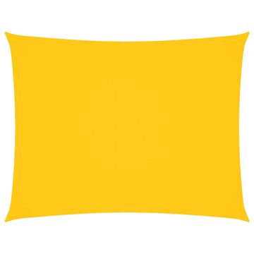 Vidaxl Senčno jadro oksford blago pravokotno 5x6 m rumeno