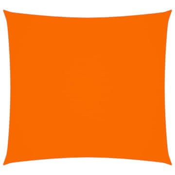 Vidaxl Senčno jadro oksford blago kvadratno 4,5x4,5 m oranžno
