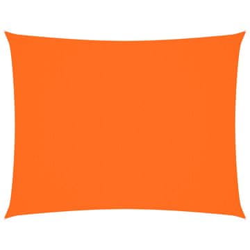 Vidaxl Senčno jadro oksford blago pravokotno 2,5x3,5 m oranžno