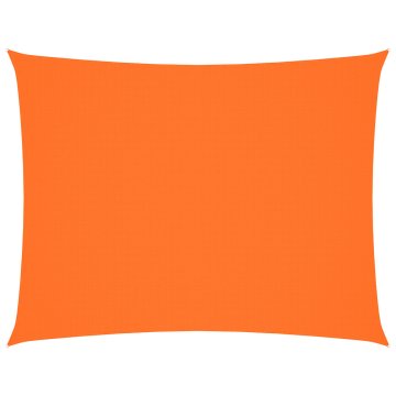 Vidaxl Senčno jadro oksford blago pravokotno 3x4,5 m oranžno