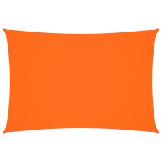 Vidaxl Senčno jadro oksford blago pravokotno 3x5 m oranžno