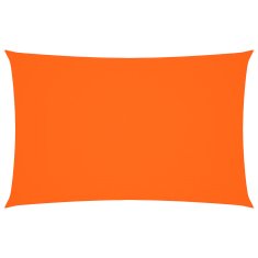 Vidaxl Senčno jadro oksford blago pravokotno 5x8 m oranžno