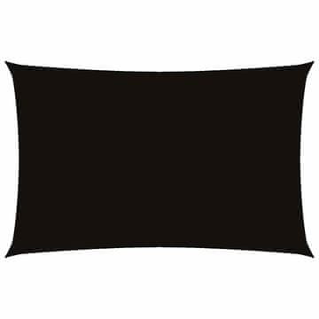 Vidaxl Senčno jadro oksford blago pravokotno 2x4,5 m črno