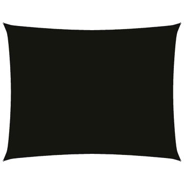 Vidaxl Senčno jadro oksford blago pravokotno 2,5x3,5 m črno