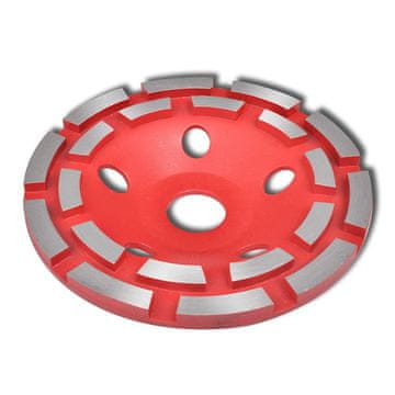 Vidaxl Diamantni Brusilni Disk Dvojni 125 mm