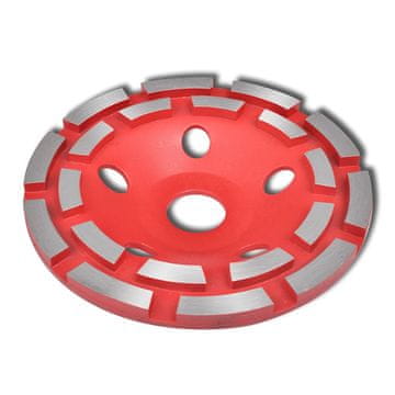 Vidaxl Diamantni Brusilni Disk Dvojni 180 mm