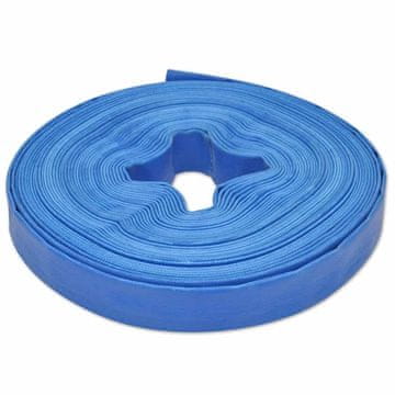 Vidaxl Ploščata požarna cev 25 m 1" PVC