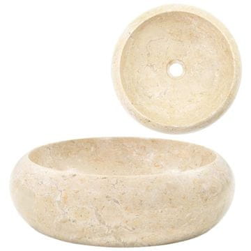 Vidaxl Umivalnik 40x12 cm marmor