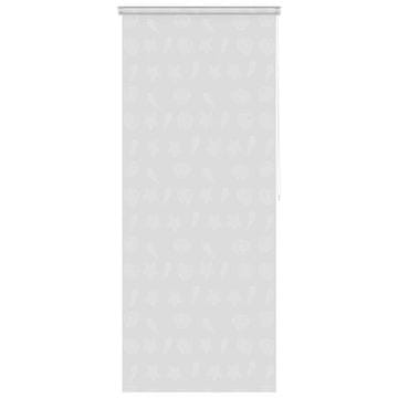 Vidaxl Rolo zavesa za prho 80x240 cm morska zvezda