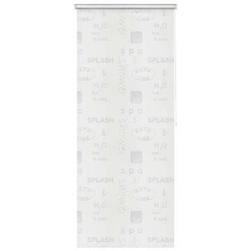 Vidaxl Rolo zavesa za prho 120x240 cm splash