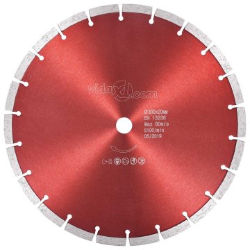Vidaxl Diamantni rezalni disk iz jekla 300 mm