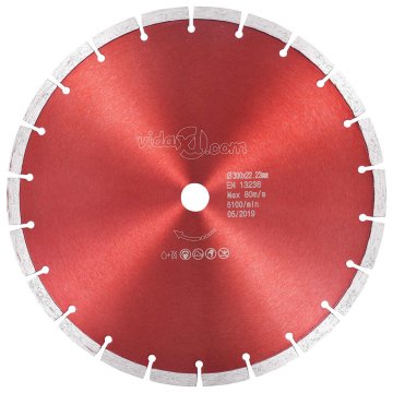 Vidaxl Diamantni rezalni disk iz jekla 300 mm