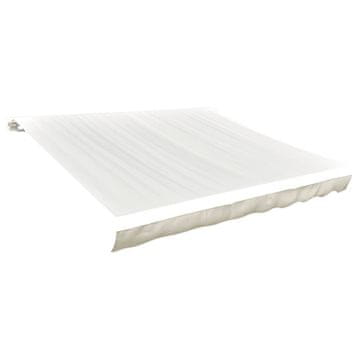 Vidaxl Nadomestno blago za tendo krem 450x300 cm poliester