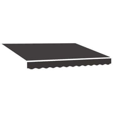 Vidaxl Nadomestno blago za tendo sivo 300x250 cm poliester