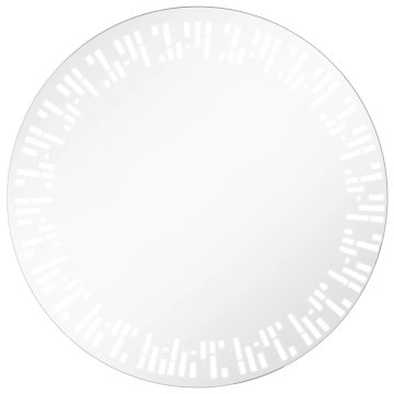Vidaxl Kopalniško LED ogledalo 80 cm