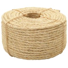 Vidaxl Vrv iz 100 % sisala 6 mm 250 m